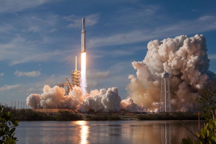 Falcon 9 launch poster